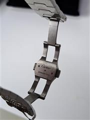 CARTIER Gent's Wristwatch 4072 18K STAINLESS SANTOS